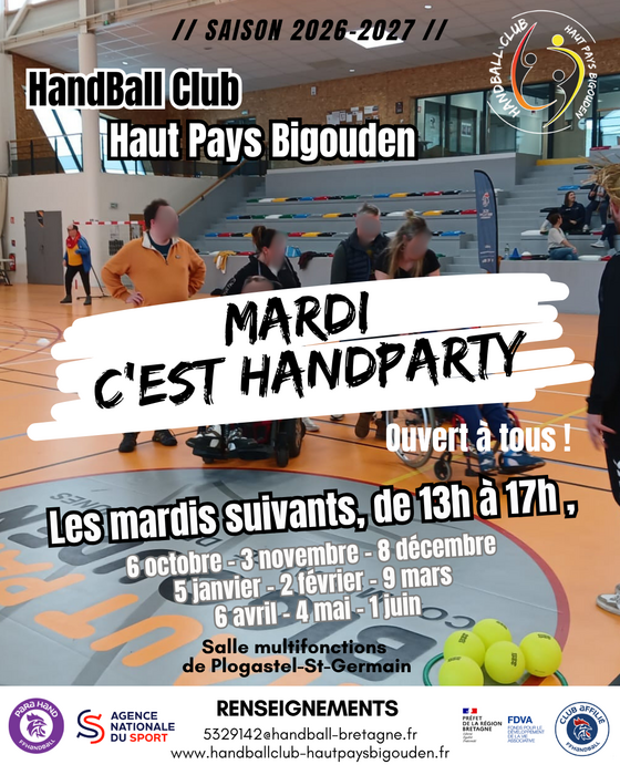 mardi handparty saison2026 2027